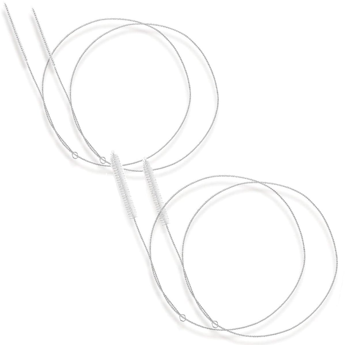 Dailygoods - Set van 4 slangborstels, extra lange reinigingsborstel, buisreiniger, buisborstel voor rietbuis, multifunctionele reinigingsborstel, 100 cm, slang, flessen, koelkastafvoer