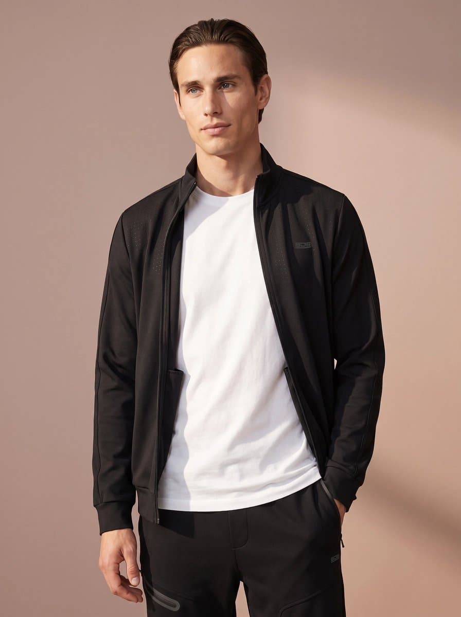 Sjeng Sports MAURICE Sportvest Mannen - Vest Mannen - Black - Maat: L -