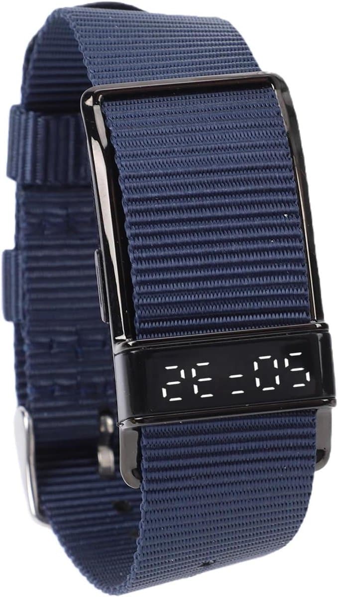 Slimme Armband - Activity Tracker - Sporten Gezondheid - 150 Sportmodi - IP68 Waterdicht - Zwart Blauw