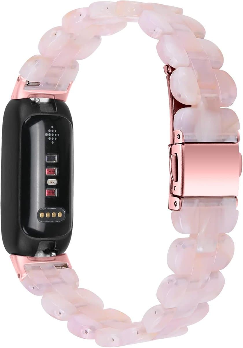Harsband - Sportpolsband - Fitness Tracker - Verstelbare gesp - 140-205mm pols - Transparant