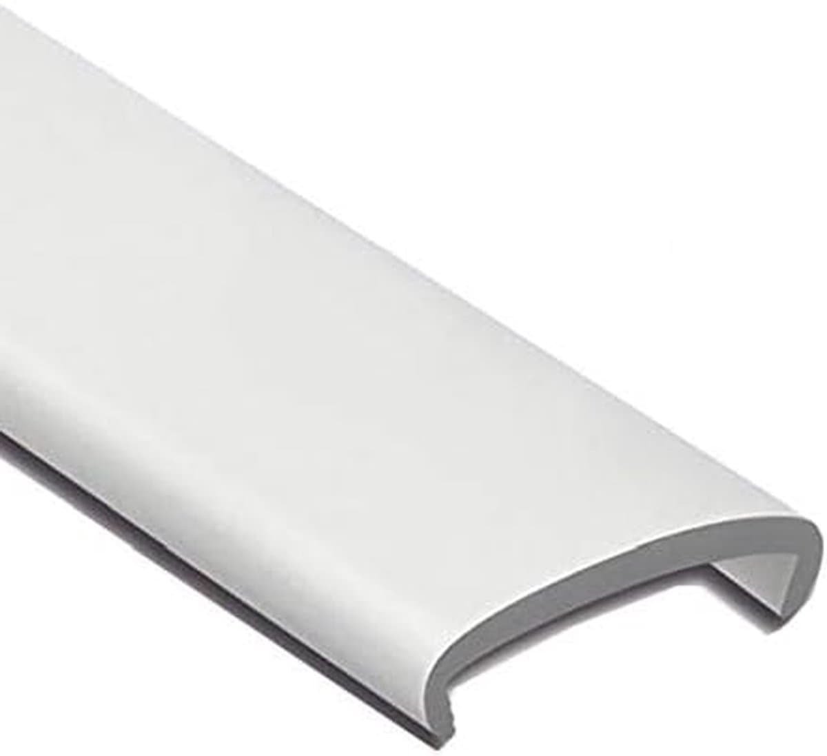 Beschermstrip Randprofiel - Stootrand Meubelband - Meubels Afwerken - Flexibel PVC Materiaal - 5 meter - Wit