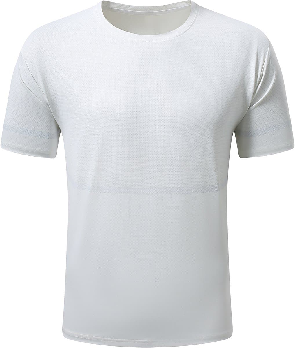 YOUTHUP Heren Casual Tweekleurig Kort T-Shirt - Ronde Hals Comfort Ademend - XL
