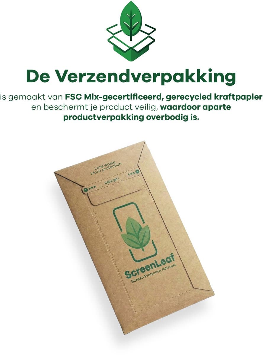 ScreenLeaf - Screenprotector voor Lagenio A12 Pro - Duurzame schermbescherming Folie Beschermfolie transparant 2 Stuks