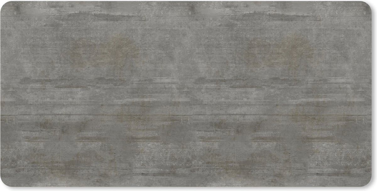 Muismat XXL 80x40 cm - Bureau onderlegger - Bureau mat Structuur - Beton print - Steen - Patronen - Bureaumat - Gaming mousepad xl - Bureaulegger groot - Computer deskmat