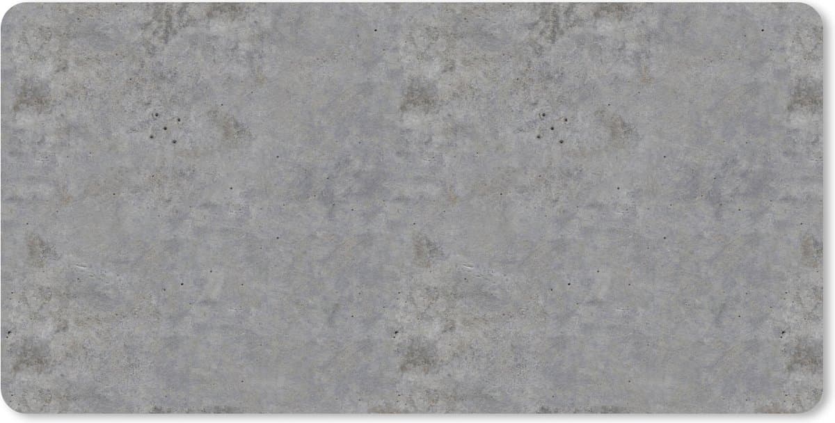 Muismat XXL 120x60 cm - Bureau onderlegger - Bureau mat Beton - Industrieel - Patronen - Bureaumat - Gaming mousepad xl - Bureaulegger groot - Computer deskmat
