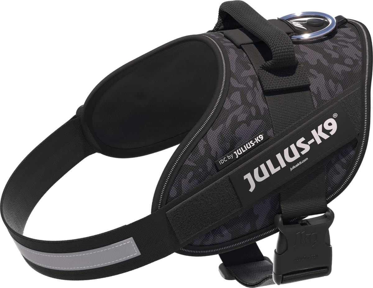 Julius-K9 IDC Powertuig - Hondentuig - M - Maat 0 - Night Camo