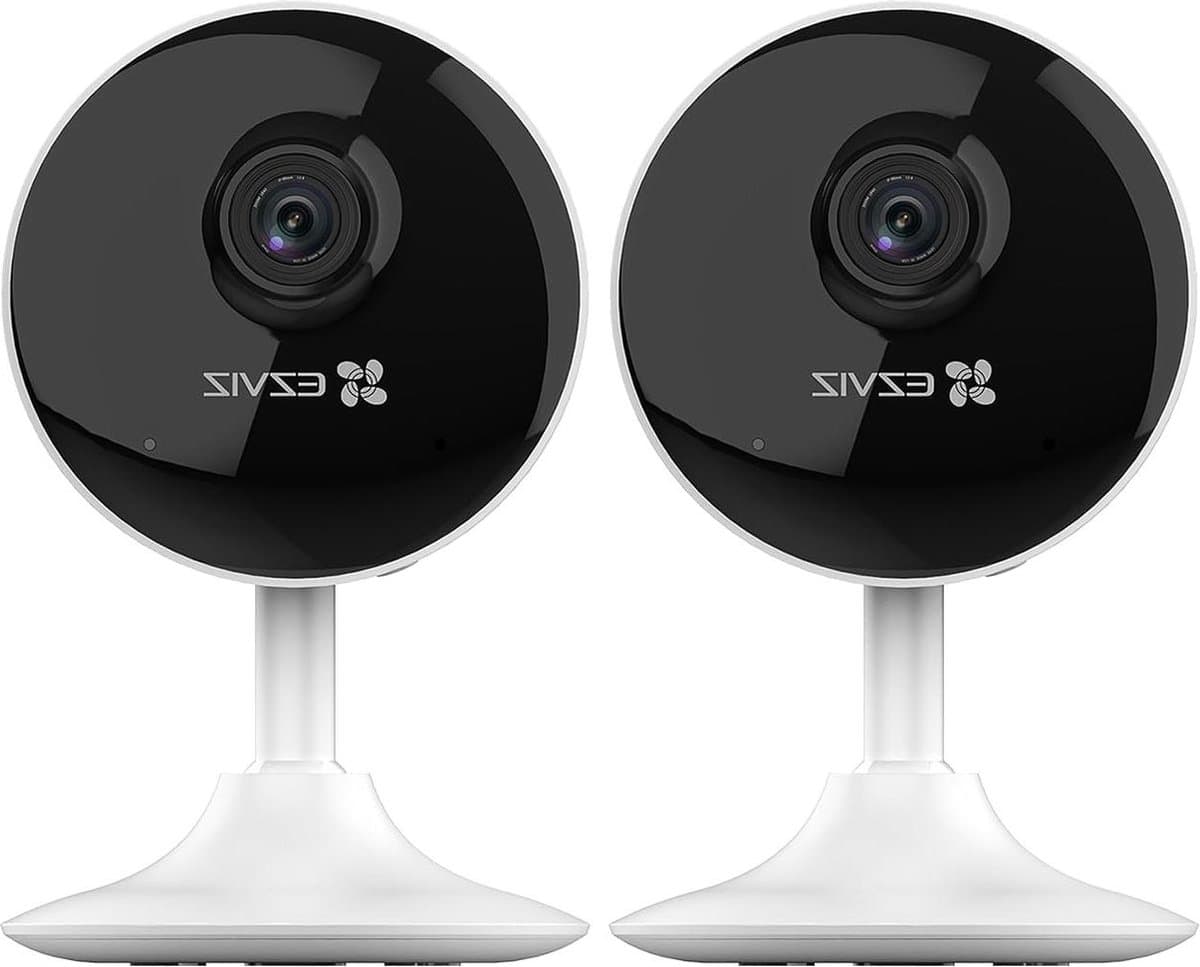Spy Camera 2-pack beveiligingscamera voor binnen draadloos met app 1080P wifi camera beveiligingscamera voor thuis 10M nachtzicht bewegingsdetectie alarm tweewegaudio