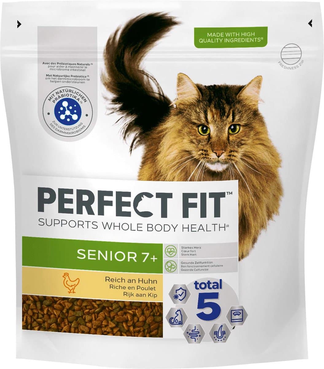 Perfect Fit Senior - Kattenbrokken - Kip - 1.4 kg