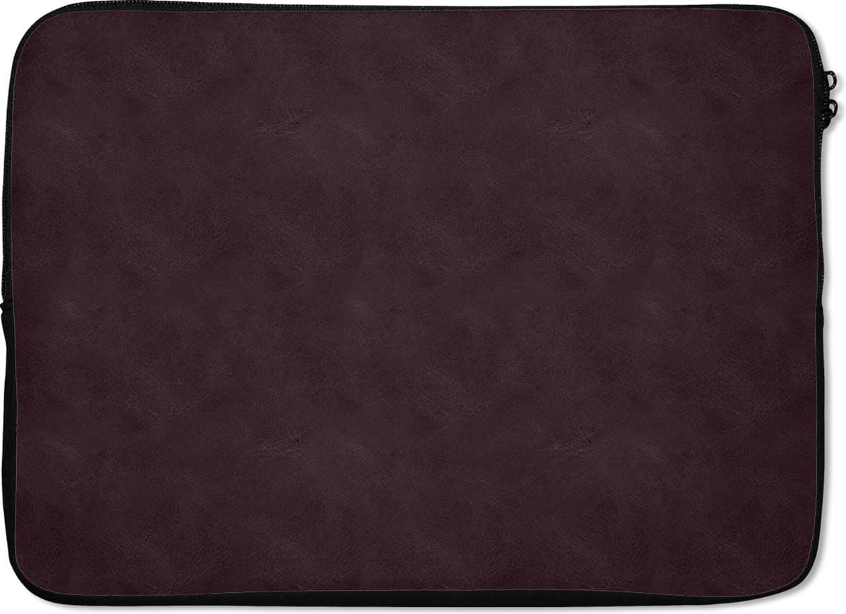 Laptophoes - Leer print - Dierenhuid - Laptop accesoires - 13 Inch - Laptop - Laptop sleeve