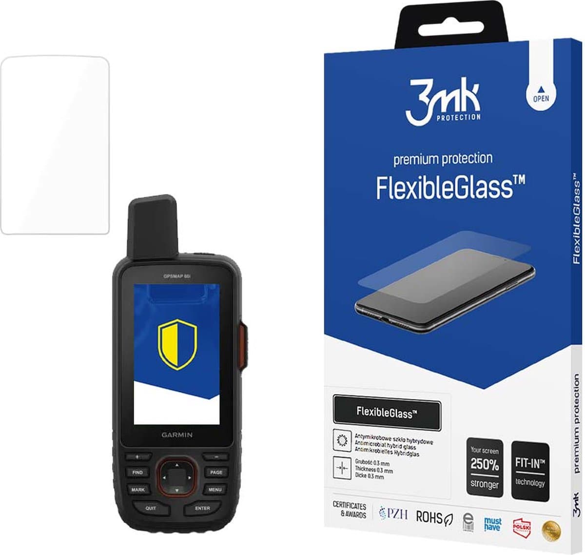 Garmin GPSMAP 66i - 3mk FlexibleGlass