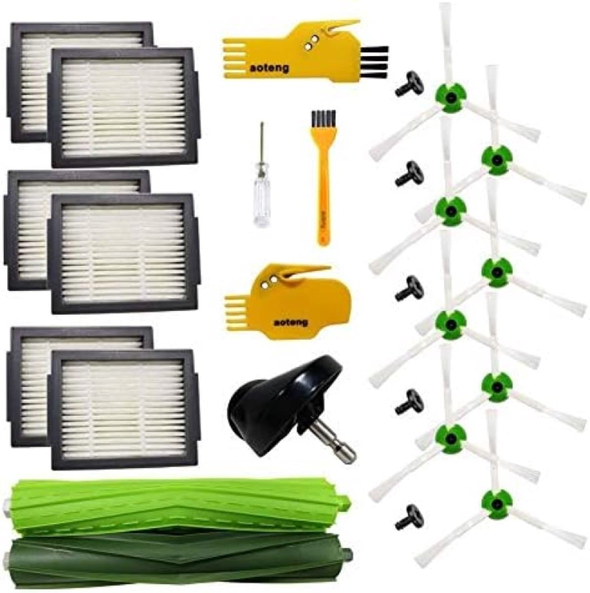 Accessoireset voor Robotstofzuiger iRobot Roomba i7 i7 + E5 E6 E7