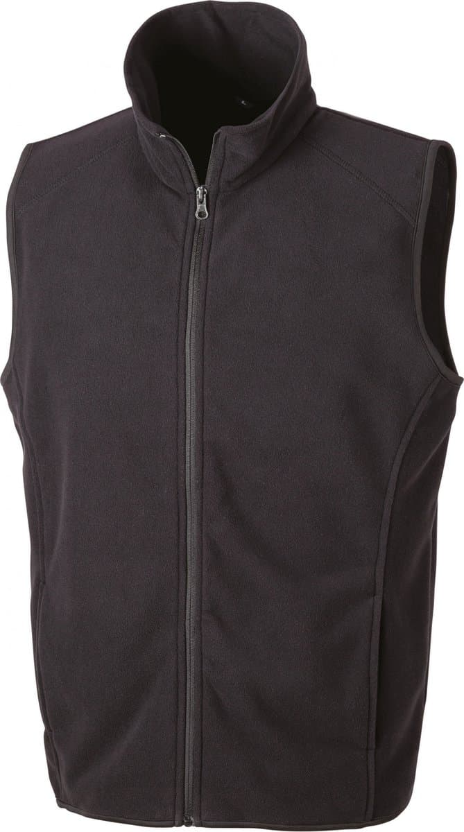Result Micro fleece gilet R116X - Black - XL