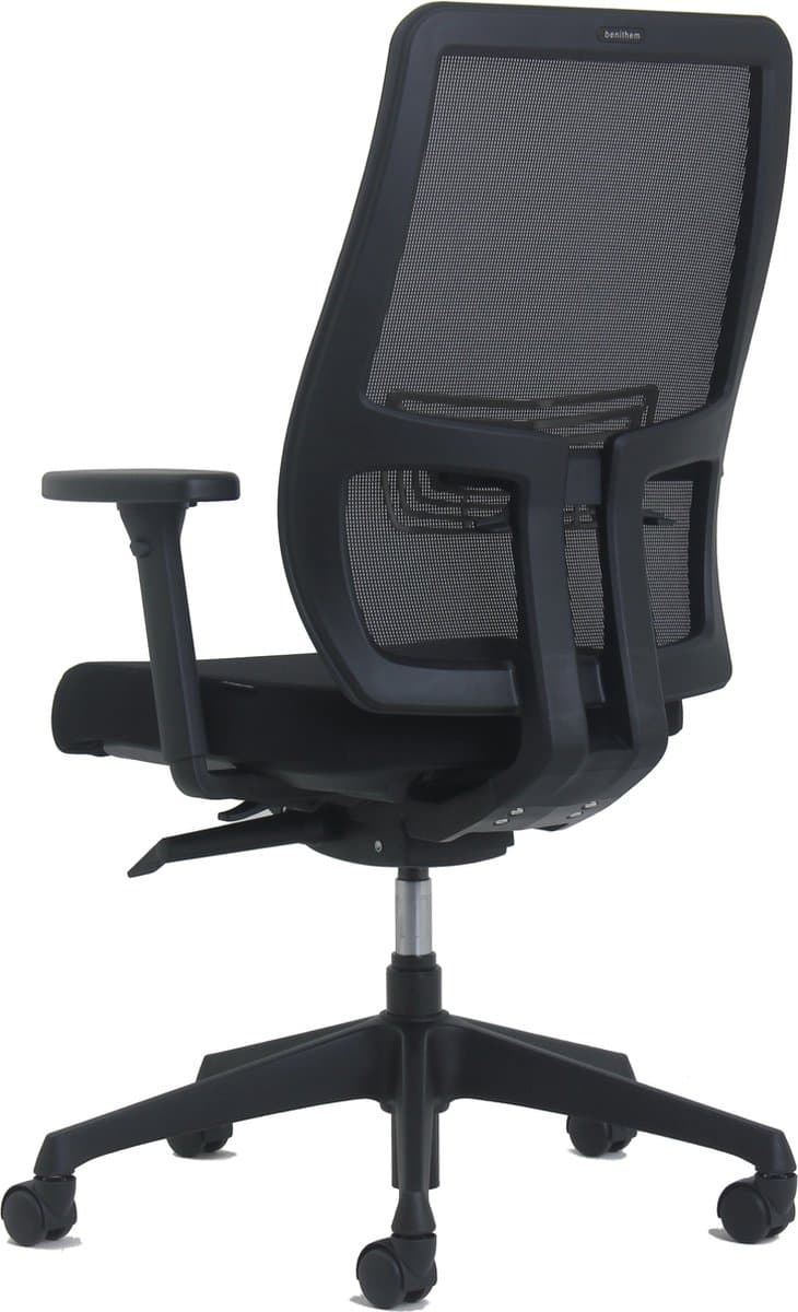 Euroseats Torino NPR 1813 Netwaeve rug en semi gemonteerd geleverd! Incl. 5D armleggers, auto gewichtsregeling, zwarte uitvoering.