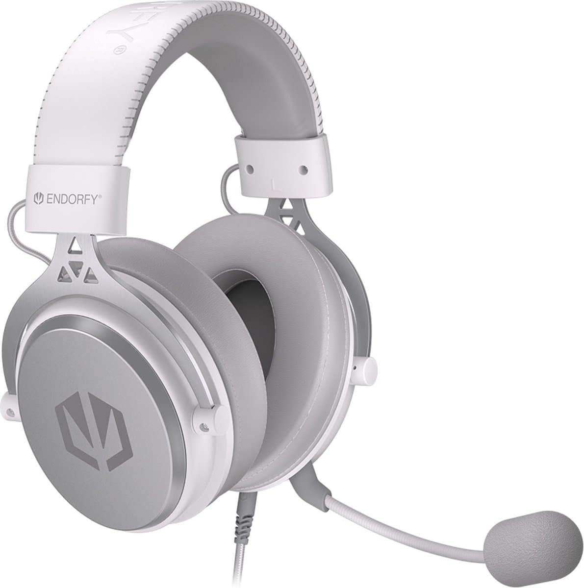 ENDORFY VIRO Onyx White Headset Bedraad Hoofdband Muziek/Voor elke dag Wit