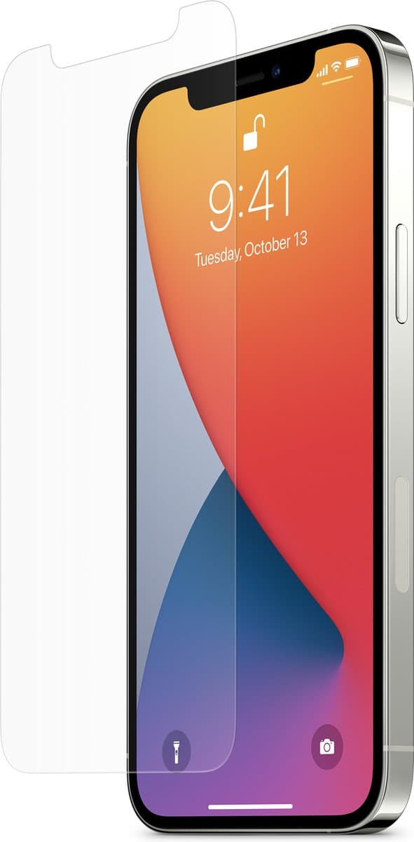 screensafe high definition hydrogel screenprotector geschikt voor Apple iphone 14 high impact / mat (aaaa)