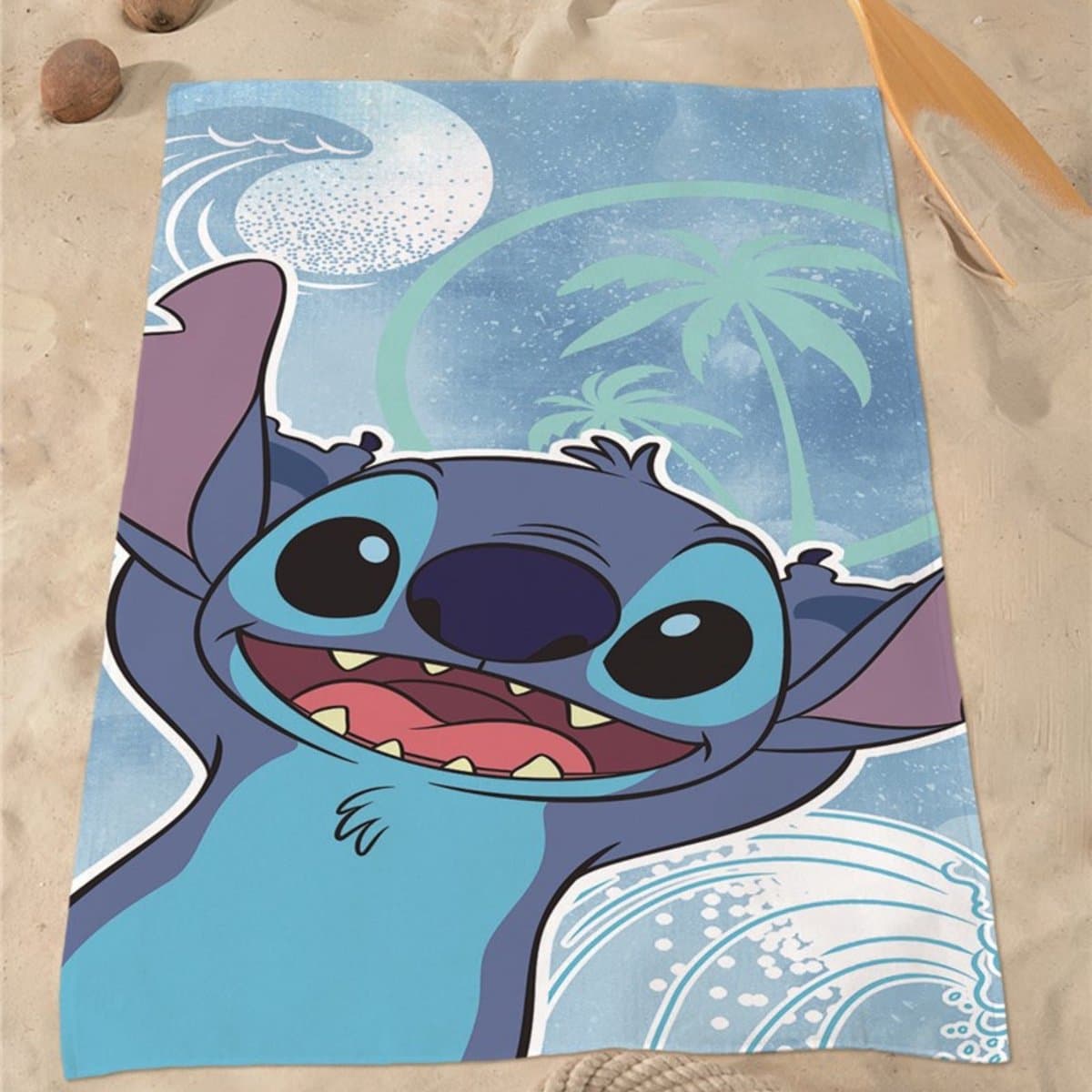 Disney Lilo & Stitch Strandlaken Wave - 70 x 140 cm - Katoen