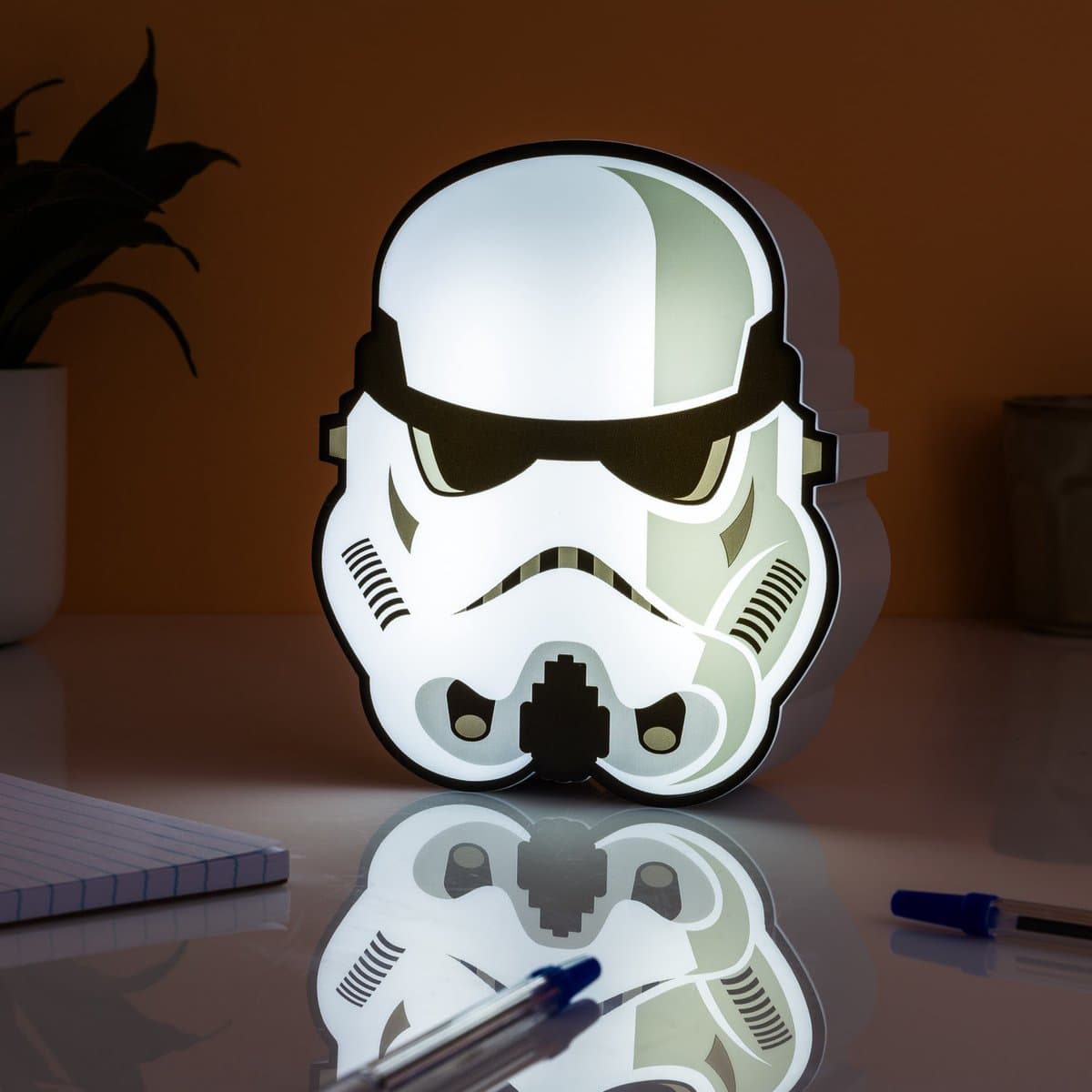 Paladone Star Wars Stormtrooper Bureau Lamp - Wit&Zwart, 17 cm
