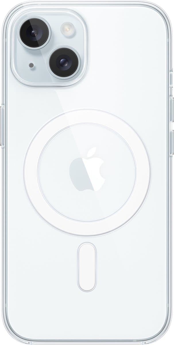 Apple iPhone 15 Back Cover met MagSafe Transparant