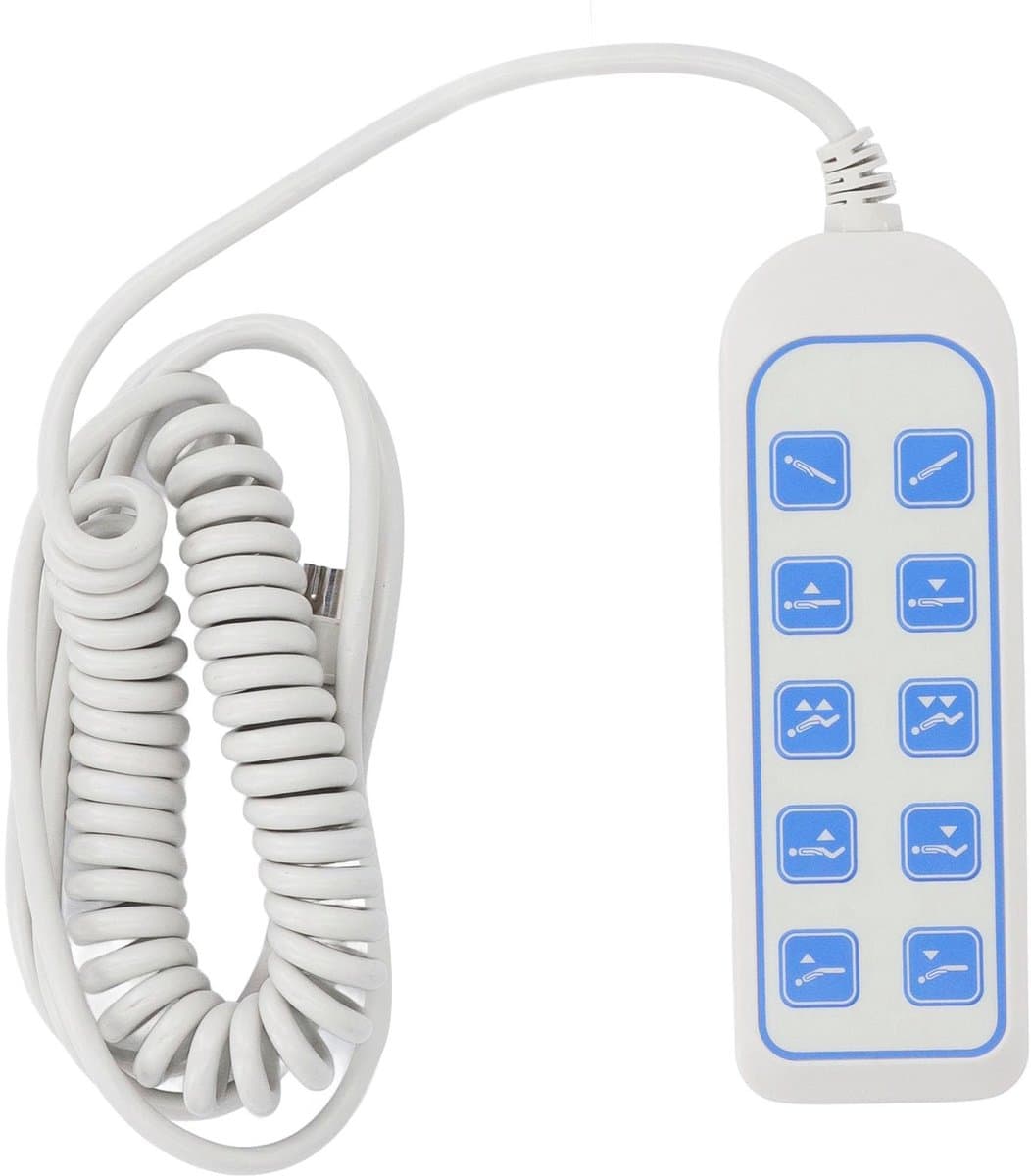 SPHProducts - Elevator Chair Hand Controller - 8-Pins 9-Core Plug - IP66 Bed Remote Control - Handbediening - Voor stoelliften - Geschikt voor rolstoelen