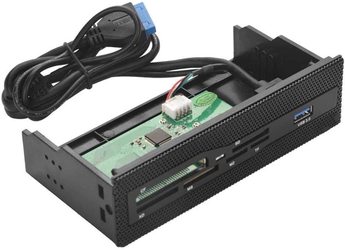 ONF3 - 5.25 inch internal card reader - Multi-functioneel - Snelle overdracht - Standaard - Ondersteunt meerdere geheugenkaarten - Ideaal voor P...