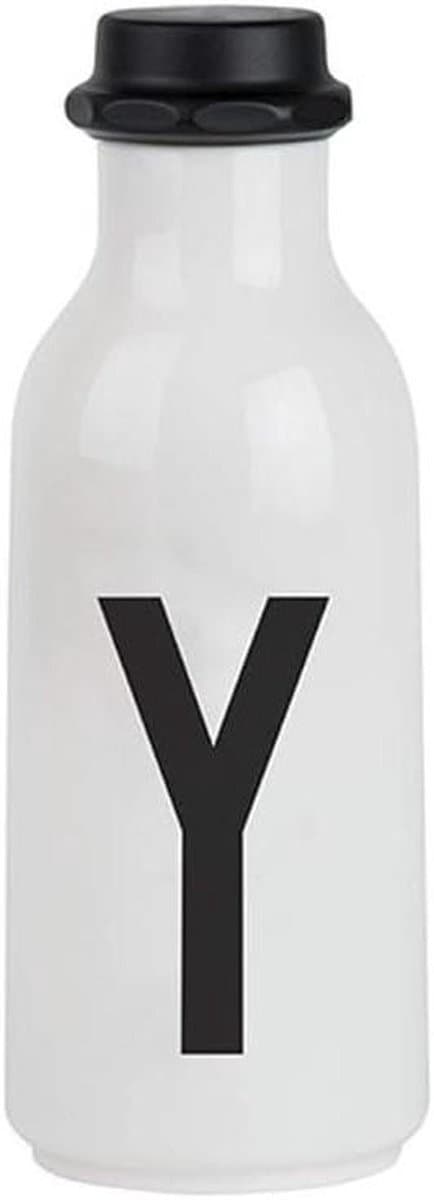 Drinkfles To Go - Waterfles Herbruikbaar - Hydratatie Onderweg - Onbreekbaar Kunststof - 05 Liter - Wit
