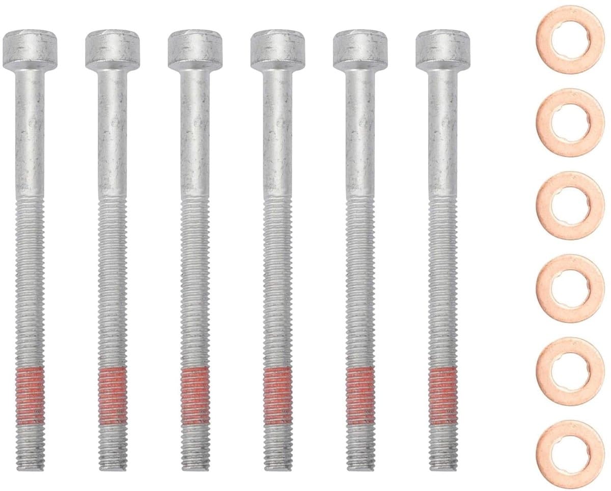 Dailygoody - Injector cilinder afdichtringen - Koperen injectoren - Hoogwaardige kwaliteit - 12 stuks - Geschikt voor Mercedes modellen - A0009902907