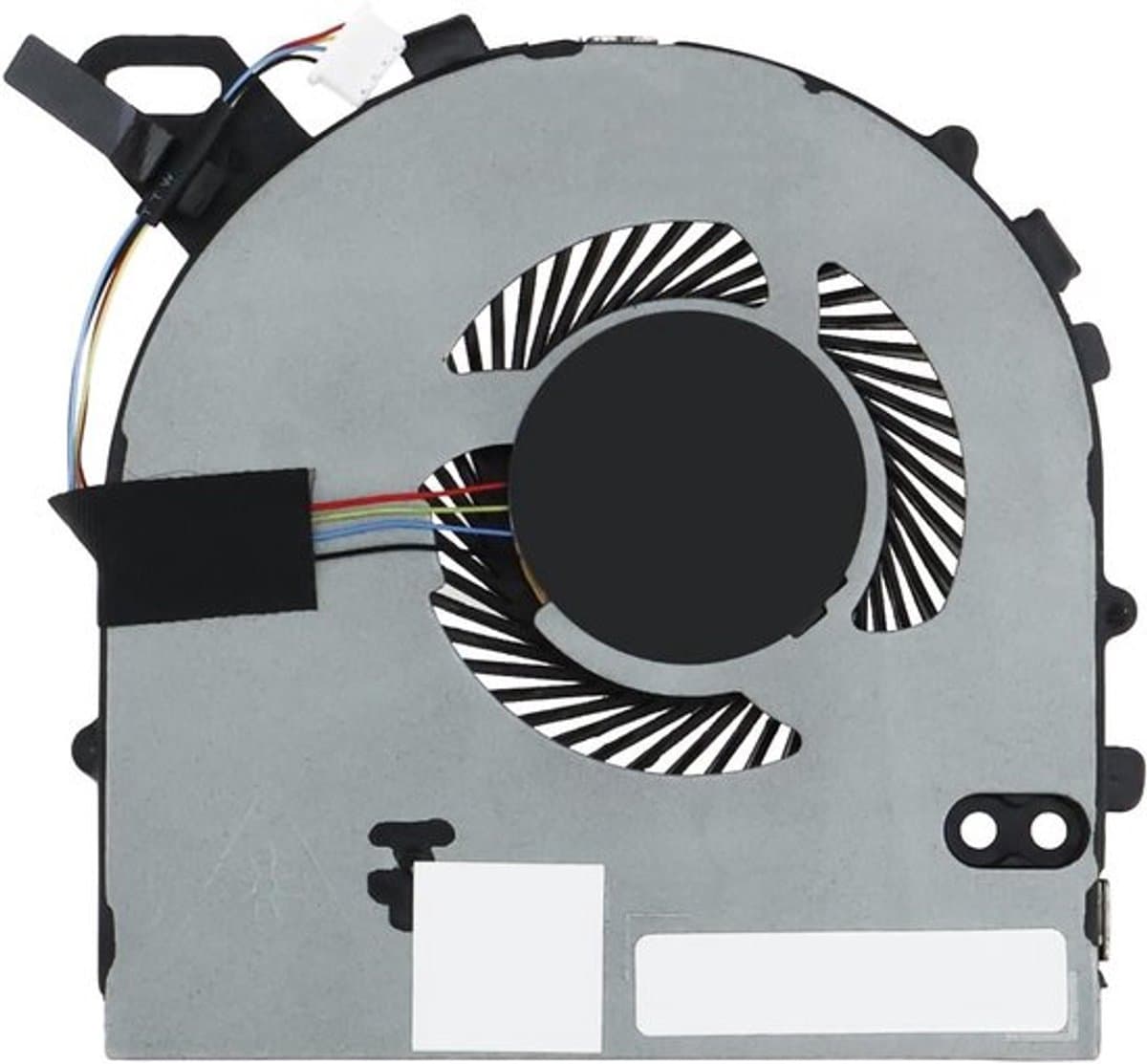 Interne laptop - CPU-koelventilator - Compatibel met Dell - Inspiron 15 7560 - 4-pins connector - Geschikt voor CPU - Laptopkoeling - Zwart - Ventilator.