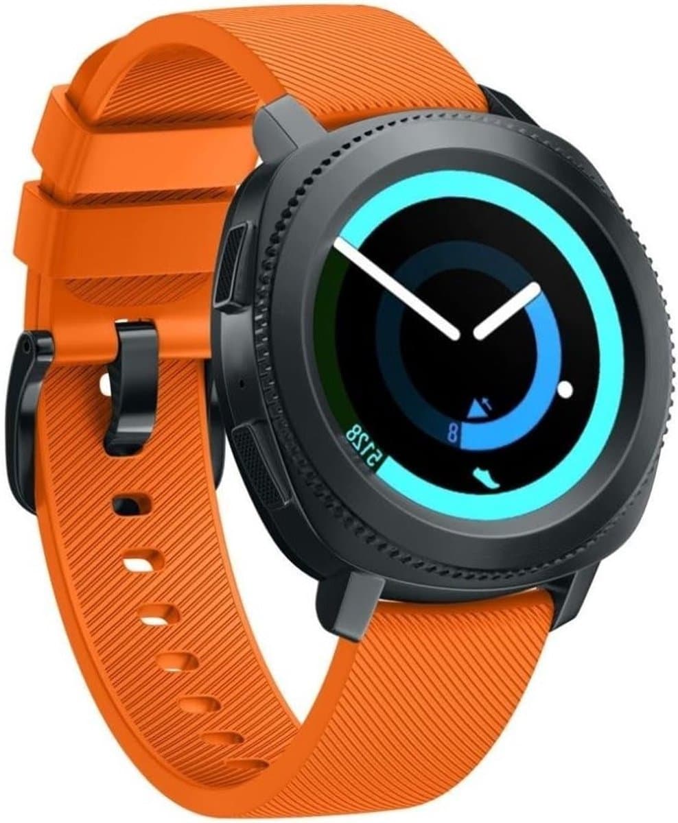 Zachte Silikonengband voor Garmin Vivoactive 3 - Comfortabele Sportband, Verstelbaar en Duurzaam