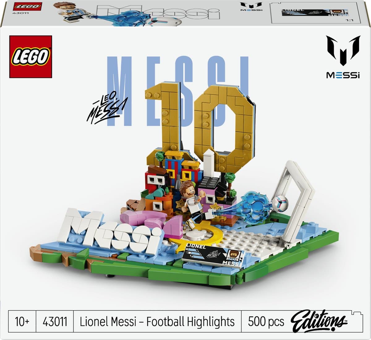 LEGO Editions Football 43011 Lionel Messi– Voetbal Hoogtepunten