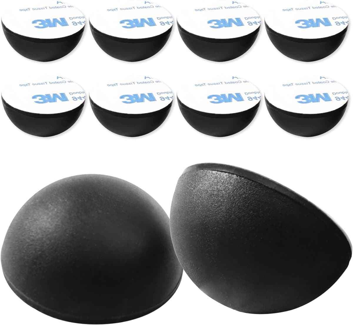 10 Stuks 32mm Siliconen Speaker Voeten, Zelfklevende Meubel Puffers, Halfronde Isolatie Pads voor Geluiddemping en Bescherming van Meubels en Apparaten