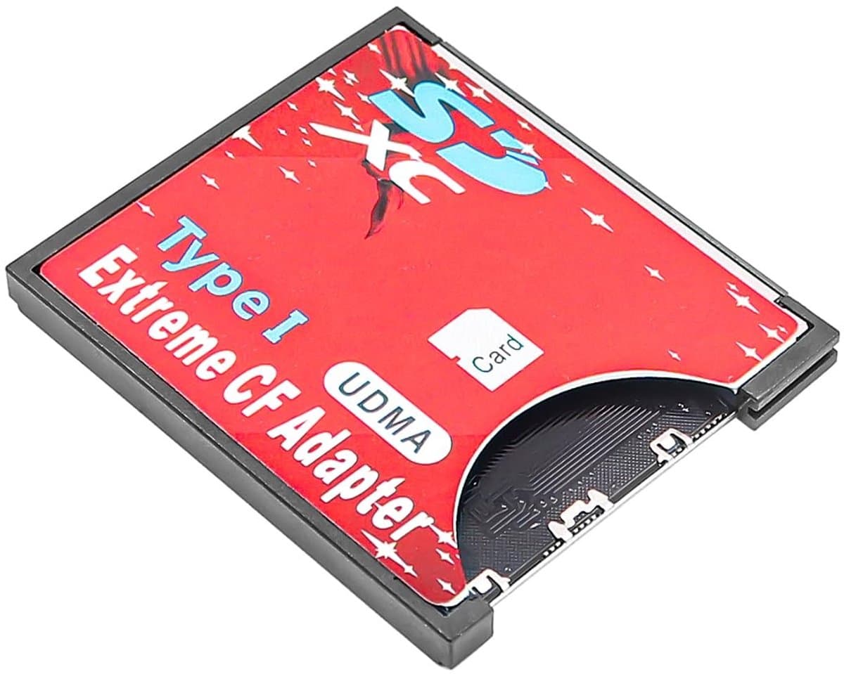 Store_7 - SD naar CF-adapter - Draadloze WIFI SD - Slim en dun formaat - Ondersteunt tot 2TB - Geschikt voor SLR-camera's - Ideaal voor Canon G5 en...