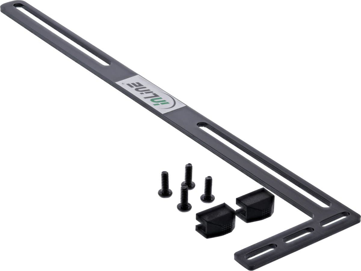 InLine® beugel voor grafische kaart, PCI slot beugelmontage, zwart