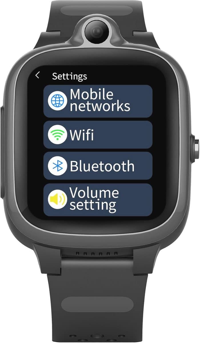 4G Smartwatch voor Kinderen met GPS, Video en SOS-functionaliteit