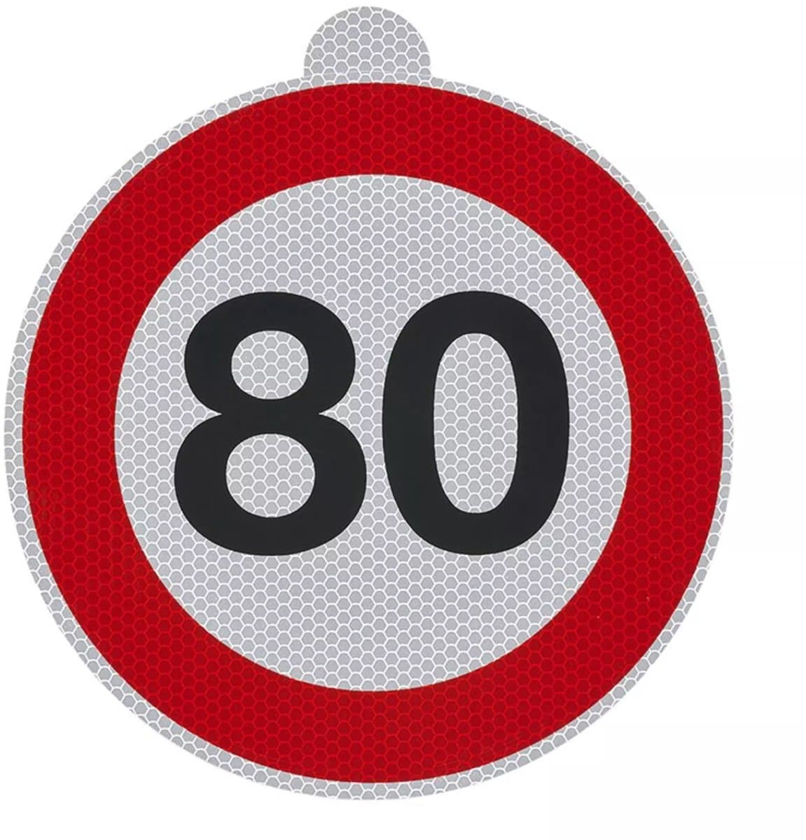 ProPlus Snelheidssticker 80 – Italië – RA2 / DGM 57477 – Ø20 cm