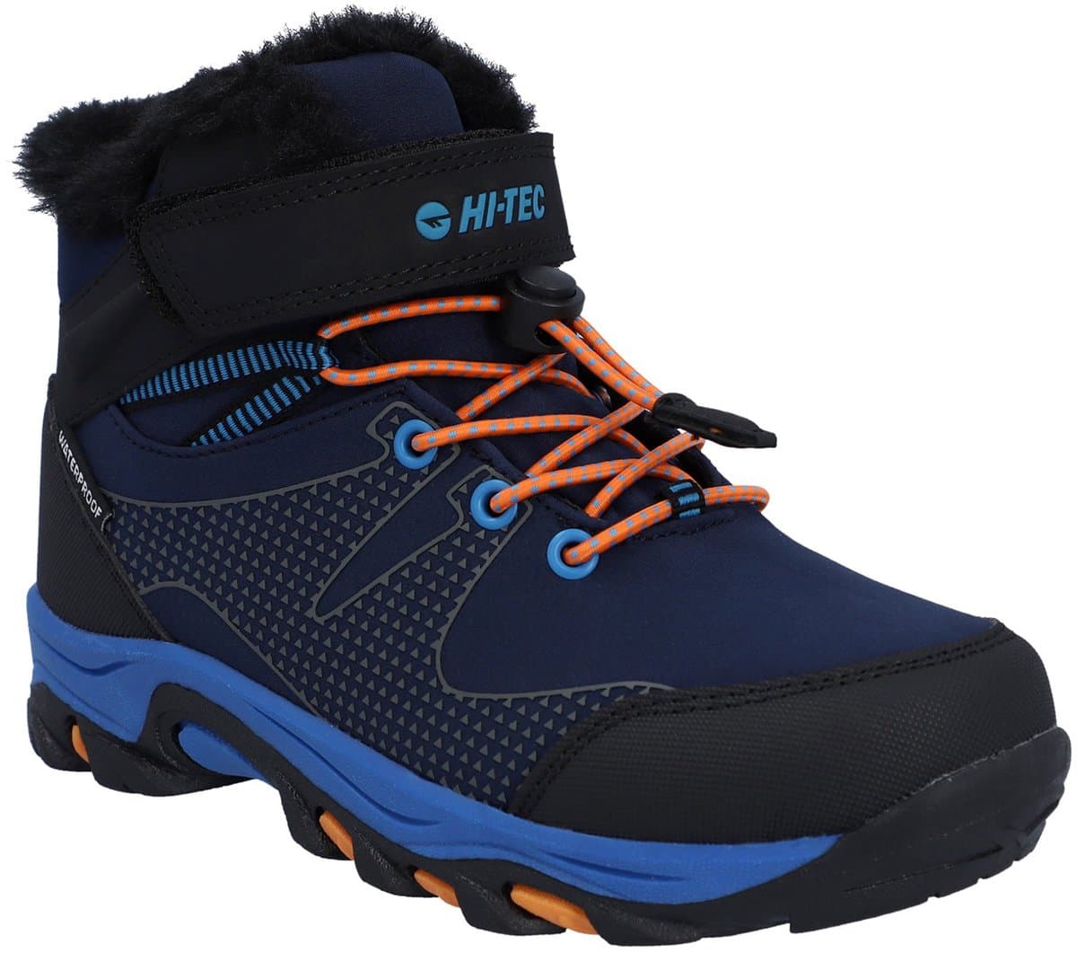 Hi-Tec Jackdaw Waterbestendig Insulated BLAUW - Maat 30 Wandelschoenen voor Kinderen