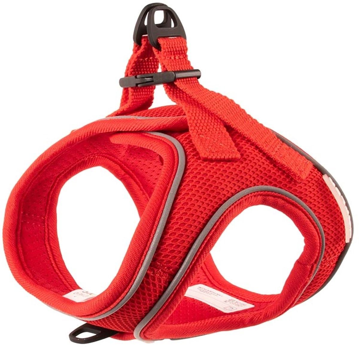 Duvo+ Ultimate Fit Kleine Hond Harnas Rood XS - 35-40CM