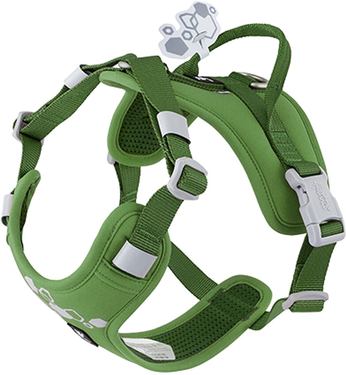 Hurtta weekend warrior harness eco 2 parsley 55-70 cm