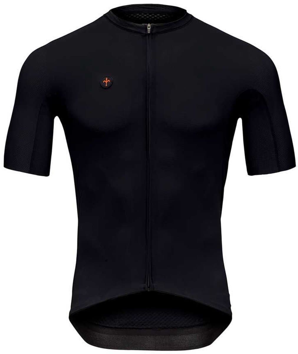 Wilier Ramato Korte Mouw Wielertrui Zwart 2XL Man