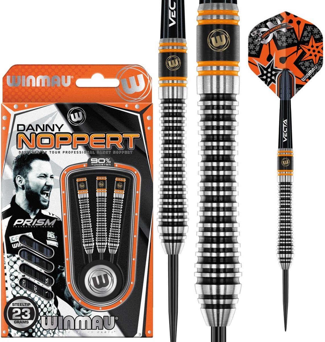 Winmau Danny Noppert 2.0 90% - Dartpijlen