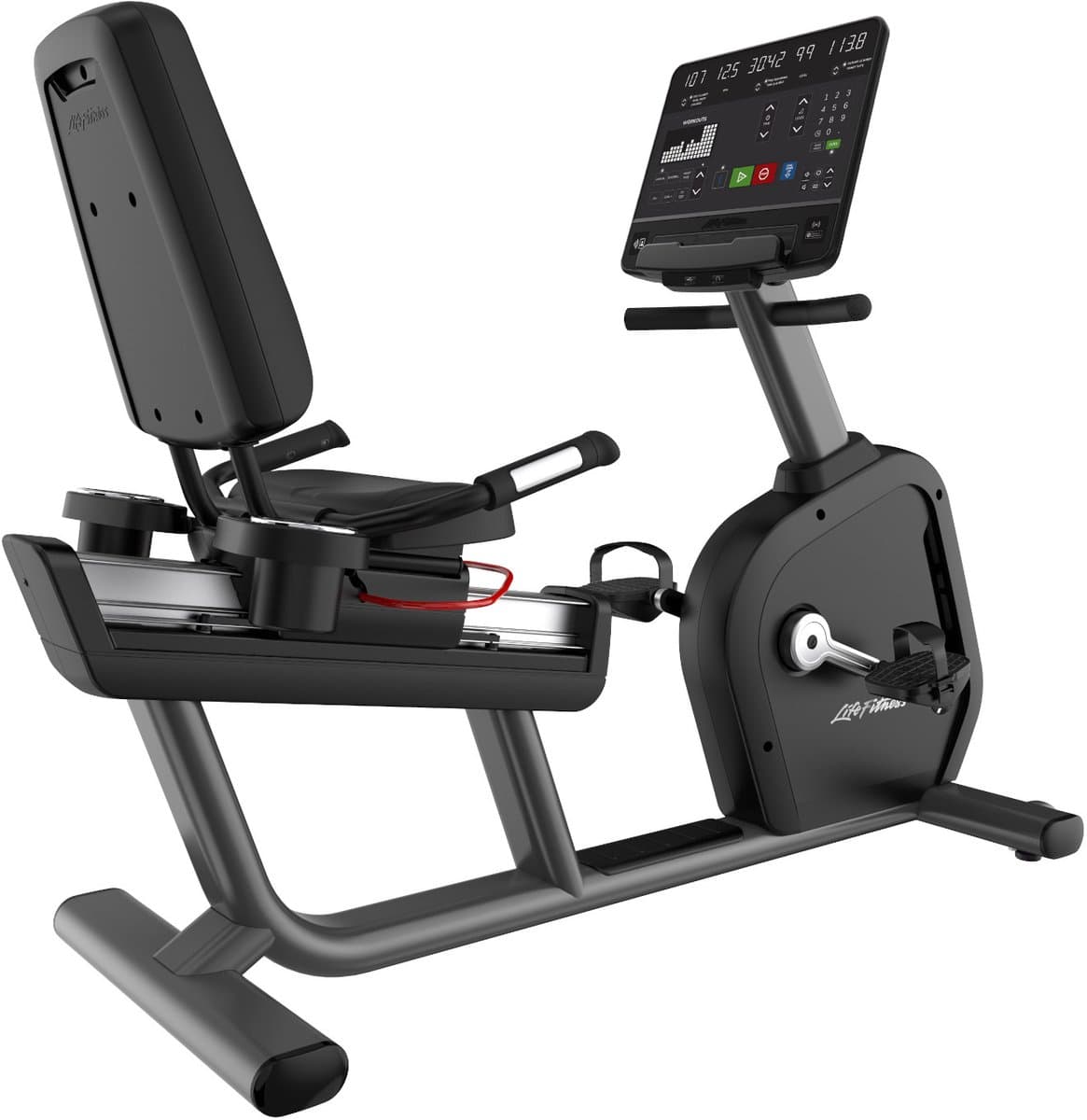 Life Fitness Recumbent Lifecycle Club Series+ SL Console