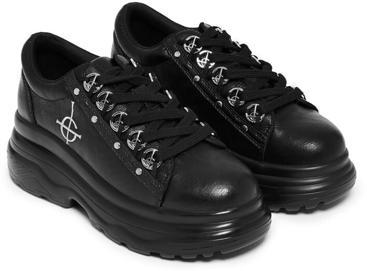 KOI Ghost - Zenith Men's Crucifix Chunky Trainers Heren Sneakers - zwart - EU43