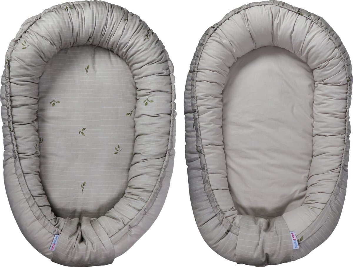 MamaLoes Blaadjes Omkeerbaar Babynest