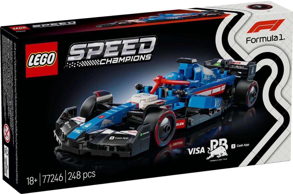 LEGO Speed Champions Visa Cash App RB VCARB 01 F1 racewagen 77246
