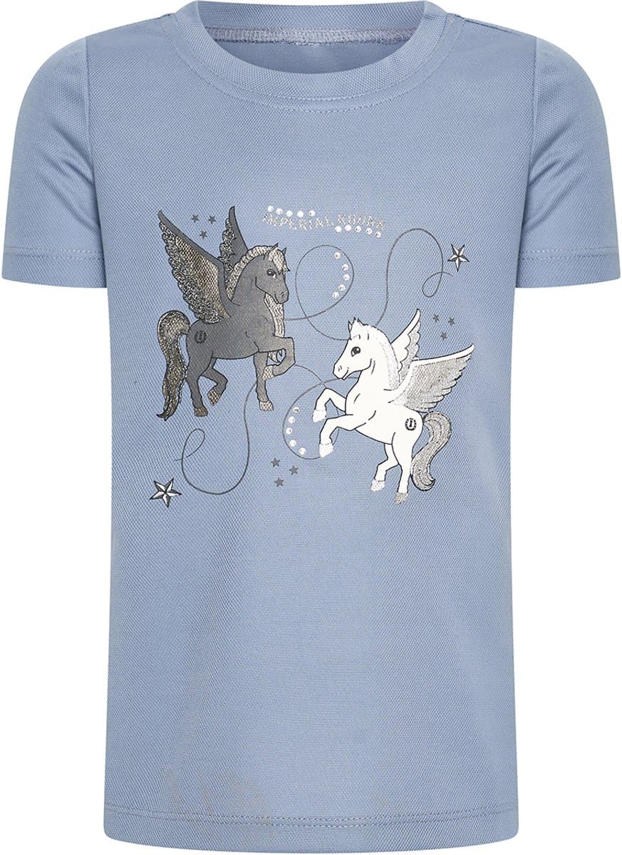 Imperial Riding Shirt Imperial Riding Irhstar Sky Kids Blauw - XS