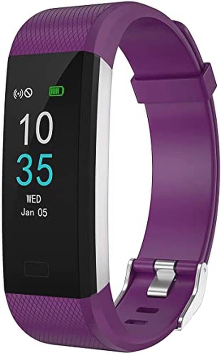 Waterdichte IP68 Fitnessarmband met Stappenteller en Smartwatch Functies