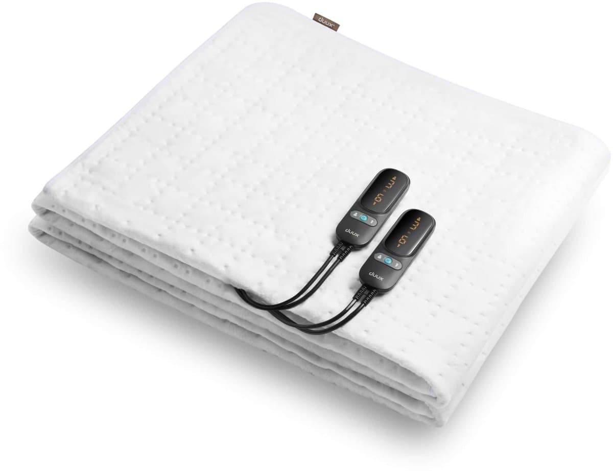 Duux Snooze Fleece Elektrisch Onderdeken – 6 standen – 155x200 cm