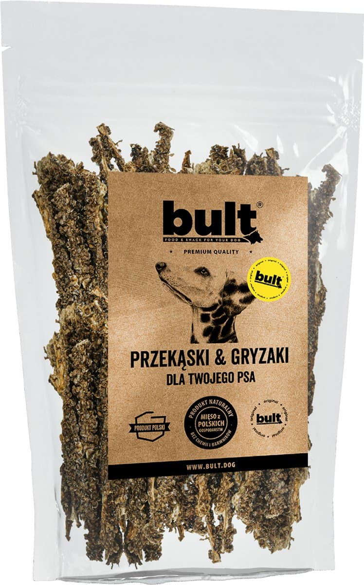 Bult - Natuurlijk Hondensnack - Runderpens - 400g