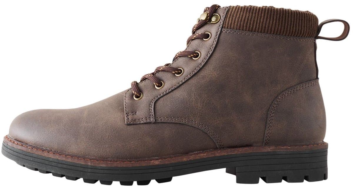 Next Laarzen met borgvoering en corduroy rand