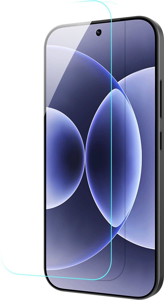 Just in Case screenprotector geschikt voor Xiaomi 17 - Screenprotector Gehard Glas