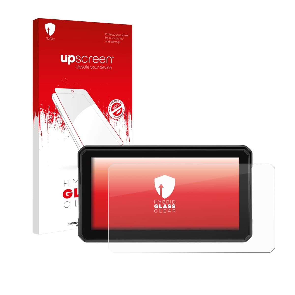 upscreen - Screenprotector voor GOHHDL A4058 6" - Folie Beschermfolie Beschermglas transparant